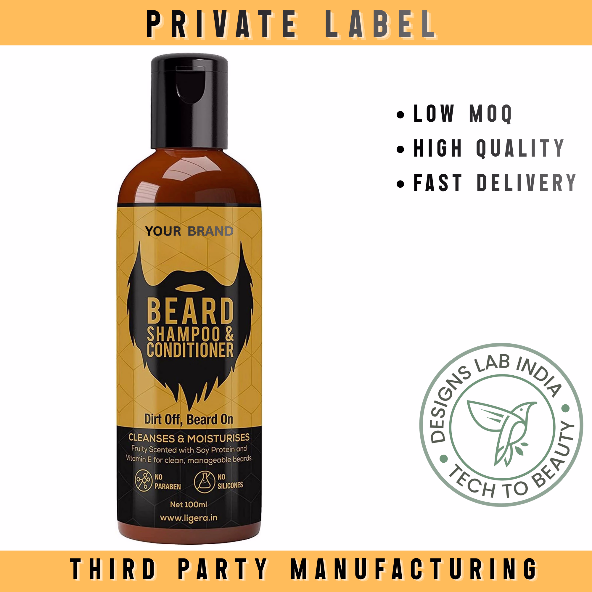 Men Beard Shampoo